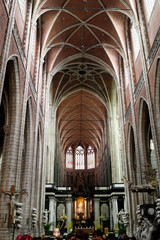 Interior of the Saint Peter's Church in Ghent, Belgium