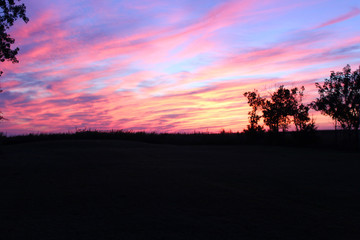 Fototapeta premium Coucher de soleil