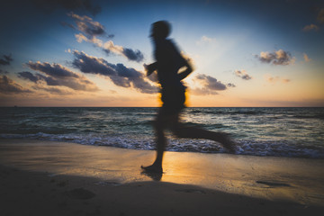 Fototapeta premium The runner