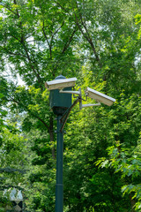 CCTV in the city park