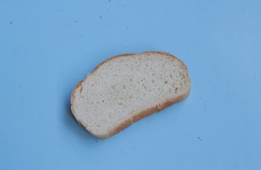 Piece of white bread