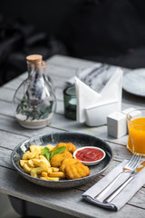 Fish and chips