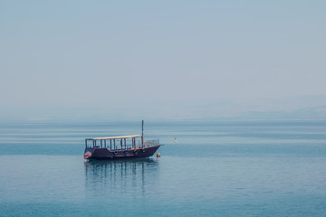 Boat on quiet waters