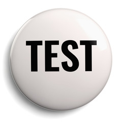 Test Symbol Icon Isolated