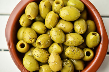 olives in classic mud pie