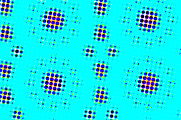 Abstract halftone artistic background