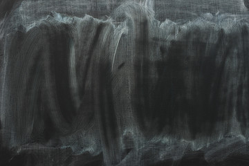 Fototapeta Dirty black chalkboard surface obraz