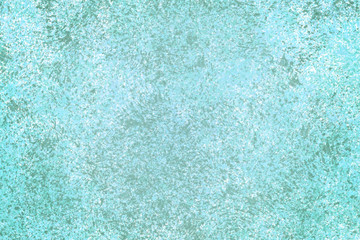 Fototapeta na wymiar Teal Textured Background with a Sponged Type Effect