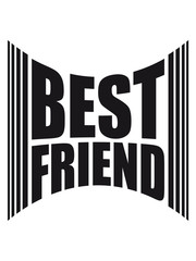 linien striche best friends text logo freunde beste liebe paar 2 team crew duo zusammen bleiben spaß freundin freund treu