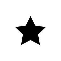 Star icon vector