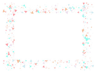 Bang, Blast, Moved Particles, Vector Explosion Border. Broken Glass Moving Memphis Bright Fragmentation. Stars, Glitter, Trendy Cosmic Frame, Vortex, Shattered Fragments. Hipster Cool Memphis Border.