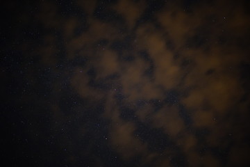 Cloudy nightsky