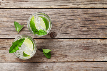 Mojito cocktails