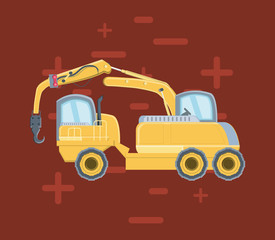 Construction trucks design