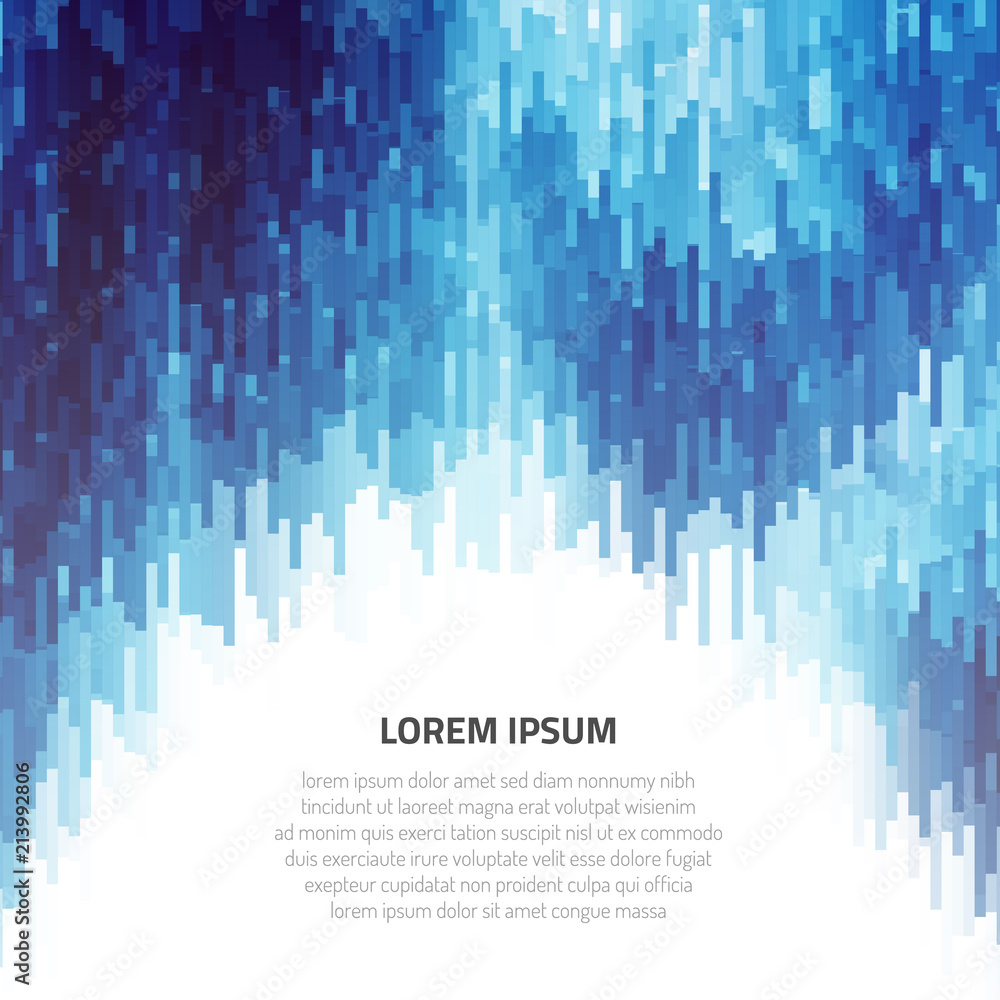 Poster abstract background of many geometric shapes. background for presentations on business and modern te