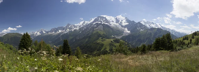 Papier Peint photo Mont Blanc Mont Blanc