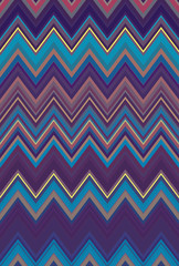Colorful seamless Chevron zigzag pattern abstract art background, rainbow trends