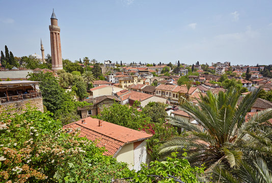 Old town Kaleici in Antalya, Turkey