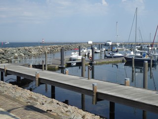 Die Osrmole von Warnemünde