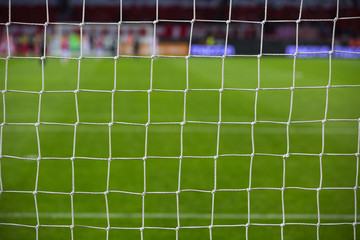 Soccer goal net. football goal net