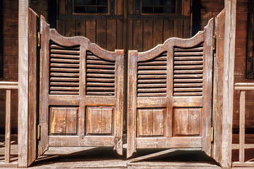 Old saloon entrance