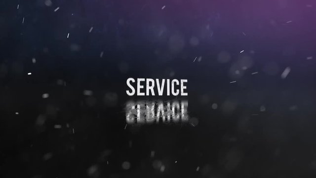 Glitch effect for video presentations and intro