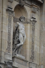 Obraz premium bas-reliefs of sculpture wall of stucco