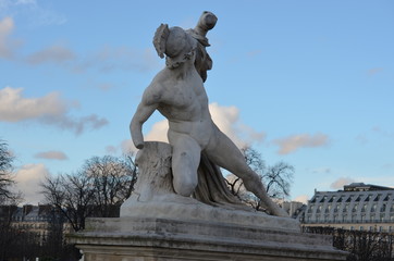 monument france sculpture Tuileries Garden Paris