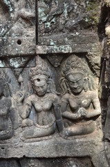 cambodia sculpture ancient hindu temple angkor ruins