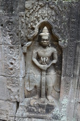 Fototapeta na wymiar cambodia ancient hindu temple angkor ruins stone asia