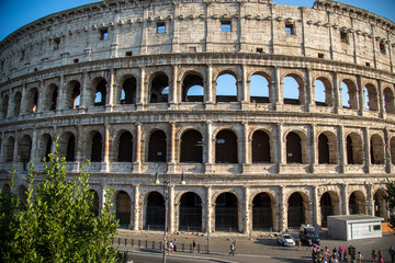 Fototapeta na wymiar colosseum in Rom