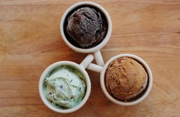 trio de glace