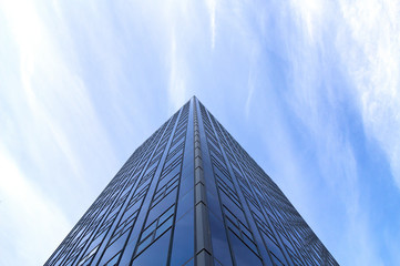 Fototapeta na wymiar Modern office tower - Lodz Poland