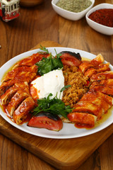 Turkish Food Beyti Kebap