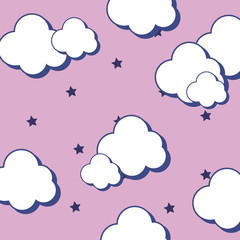 clouds background design