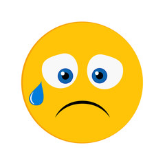 Sad emoticon
