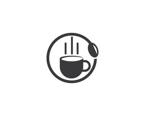 Coffee cup Logo Template