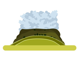 Isolated landscape image