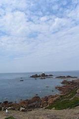 Weekend getaway away from the heatwave. Jersey, England, July, 2018