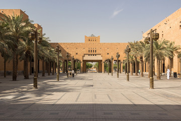 RIYADH, SAUDI ARABIA - OCTOBER 15, 2015. Deera Square or Chop-Chop Square is a former beheading place in the center of Riyadh, Saudi Arabia