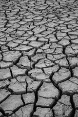 View of dried land, Spain.
