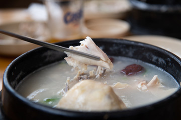 Samgyetang,삼계탕, 蔘鷄湯