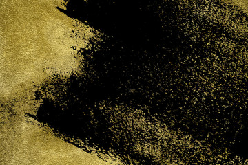 Grunge dirty Ultra yellow Concrete cement texture, stone surface, rock background