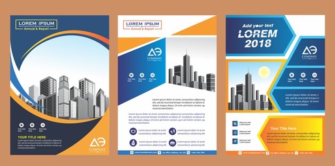 creative cover, layout, brochure, magazine, catalog, flyer for event
