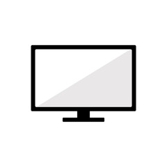 Fototapeta premium television icon