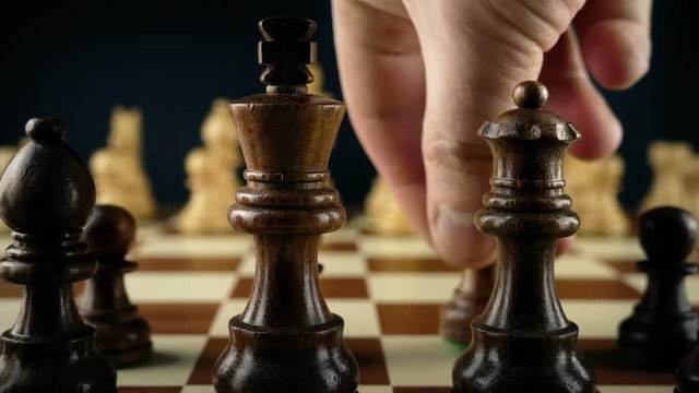 Hand Moves Chess Pawn First Move