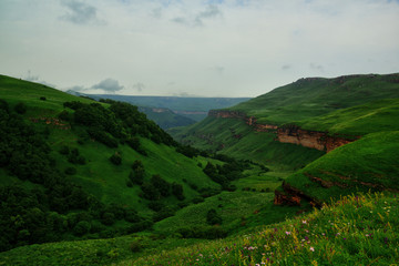 mountains of the North Caucasus