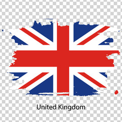 Official vector flag of United Kingdom of Great Britain