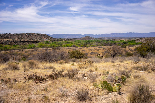 Landscape view from Montezuma Well,