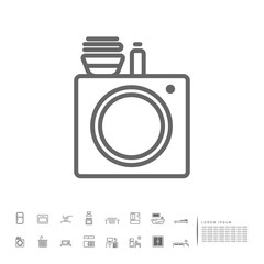 laundry machine icon